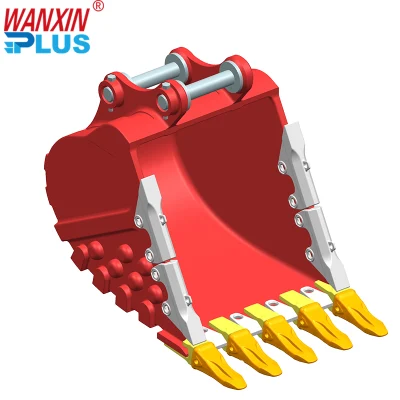 Denti Hitachi 0.45cbm della benna dell'escavatore del connettore di collegamento Wanxin Hubei Ex200